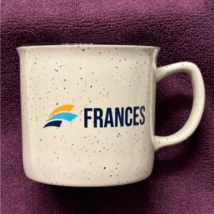 Frances name mug NWOT